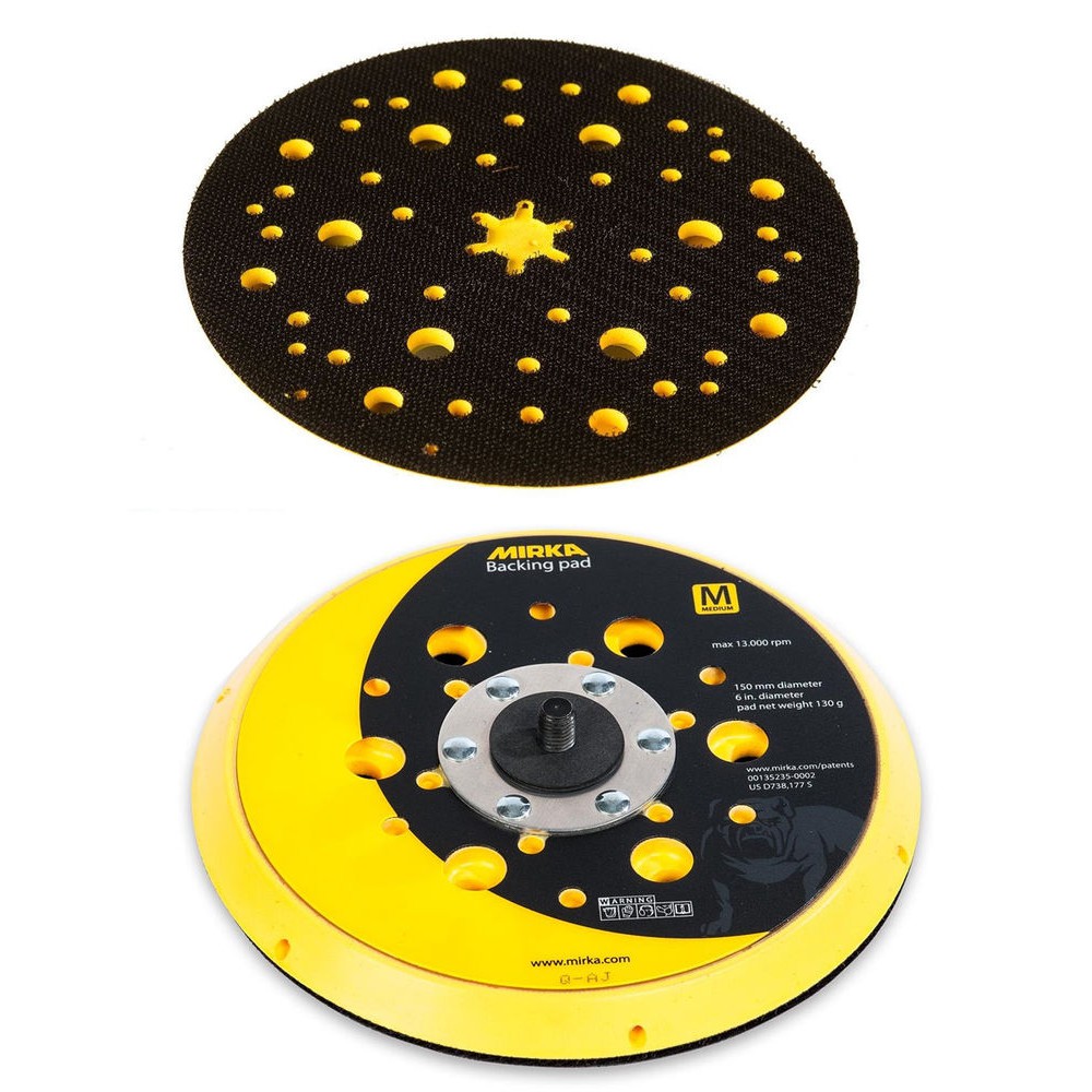 Đế máy chà nhám Mirka 150mm 5/16