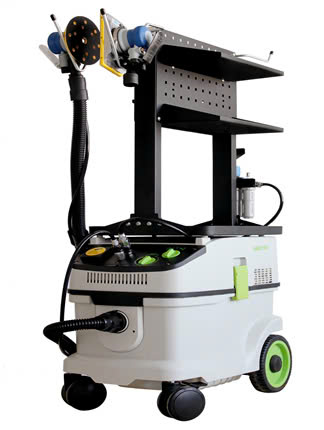 Bộ máy chà khô hút buị cục bộ - Sinotint SNT102