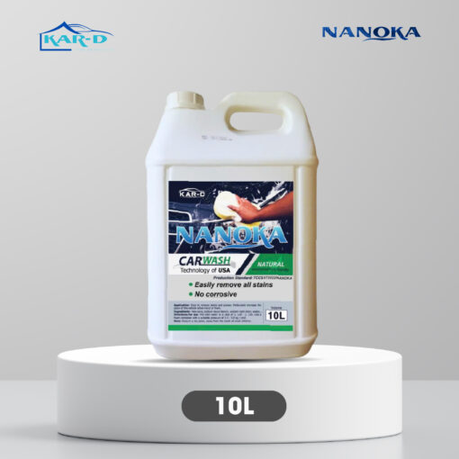 Dung dịch bọt rửa xe Nanoka 10L