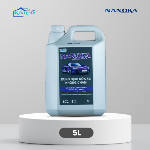 Dung dịch rửa xe không chạm Nanoka 5L