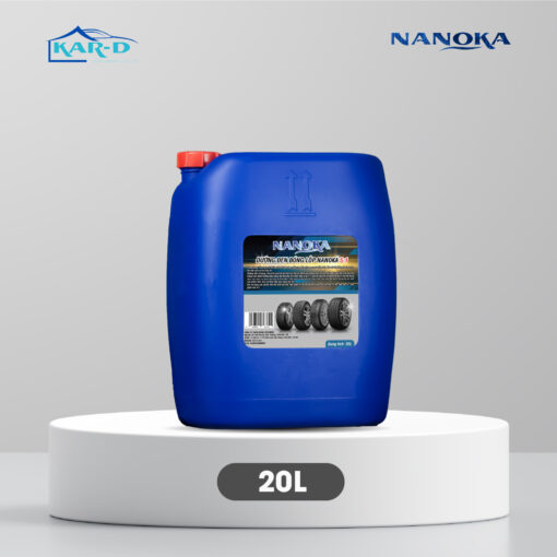 Dưỡng đen bóng lốp Nanoka 5:1 20L