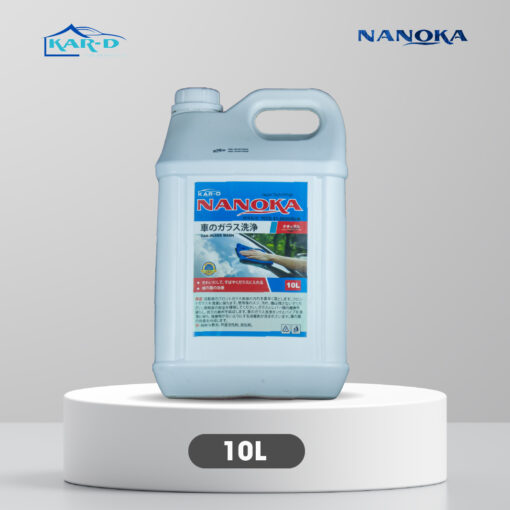 Nước rửa kính chống ố kính lái Nanoka 10L